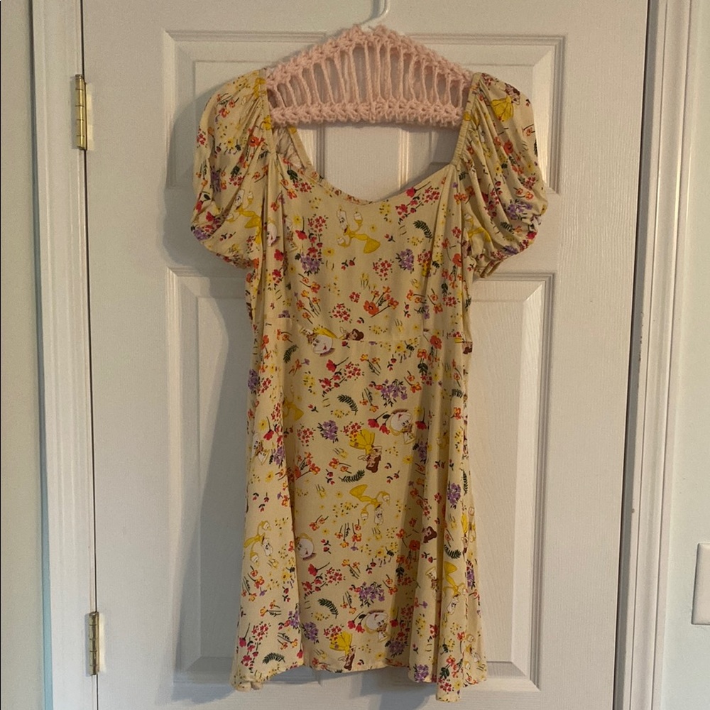 Juniors Disney Belle Pattern Dress Beauty and the Beast